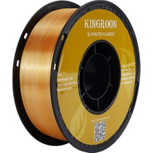 Kingroon Pla Silk Üçlü Renk Filament - Altın Gümüş Bakır -1.75MM - 1kg