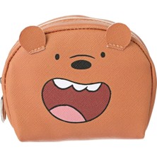 Miniso We Bare Bears Lisanslı Oval Mini Çanta - Boz Ayı