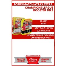 Topps Uefa Match Attax Extra 2023 Metal Destek Kutusu - Günümüzün Yıldızları