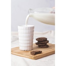 Molvea Akrilik Tekli Kısa Bardak & Su Meşrubat Kahve Yanı Bardağı 400 ml ( Cam Değildir )