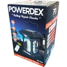 Powerdex PD-730 Kamp Lambası Solar Enerjili Güneş Enerjisi ile Çalışan Hareket Sensörlü