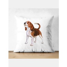 Özcan Tasarım Köpek Model Kırlent Kılıfı - Köpek Yastık Kılıfı