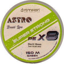 Remixon Astro 8x 0.06MM 150M Green Ip Misina STANDART-0.10MM