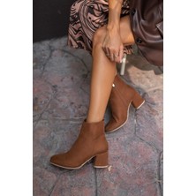 Taba Süet Kadın Bot&Bootie