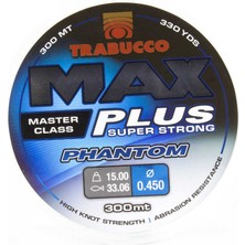 Trabucco Max Plus Phantom 300M Monoflament Misina Standart-0,45