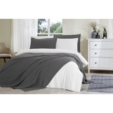 Özdilek Gelın Setı Yatak Örtülü Strıpe Antrasıt