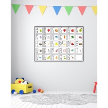 Ti Play Alfabe Tablo Pleksi 3mm 70X50 cm