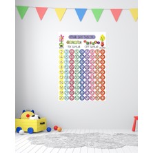 Ti Play Ritmik Sayılar Tablosu Pleksi 3mm 70X50 cm