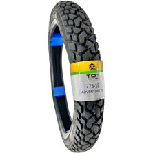 Tdt Tyres Motor Lastik 278-18 Cg Lastik Tl(Dubleks) ADVENTURECG01