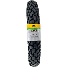 Tdt Tyres Motor Lastik 278-18 Cg Lastik Tl(Dubleks) ADVENTURECG01