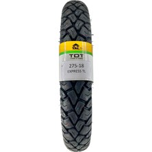 Tdt Tyres Motor Lastik 275-18 Tl(Dubleks-Tubeless) Xpress