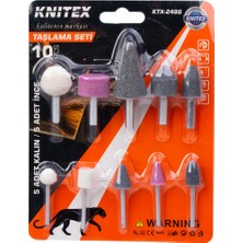 Knitex Taşlama Seti 10 Pcs KTX-2486 6998