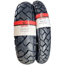 Ralco Tyres Mondial 125 Drift L Cbs Ön/arka Set 130/70-17 (Tl) ve 300-17 (Tl) SPEEDBLASTERA42