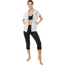 Scorp Workout Kadın Kapri Alt Eşofman Siyah
