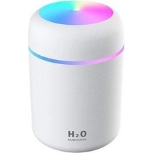 H2o LED Işıklı Mini Ortam Oda Hava Nemlendirici ve Taşınabilir Buhar Makinesi H2O Humidifier