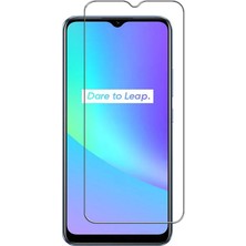 Realme C25 Kırılmaz Cam Şeffaf 0.3mm Kılıf Dostu Temperli Ekran Koruyucu