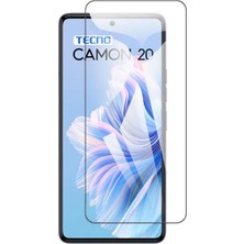 Tecno Camon 20 Kırılmaz Cam Şeffaf 0.3mm Kılıf Dostu Temperli Ekran Koruyucu