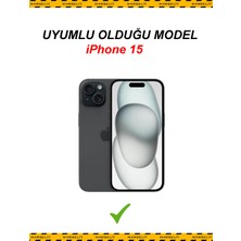 Marselit Iphone 15 Uyumlu Logolu Lansman Silikon Kılıf Içi Kadife-Bebe Mavisi