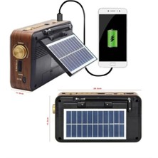 Solar Şarjlı Bt/usb/sd/aux  CM-320BT Yeni Nesil Solar Penelli Radyo