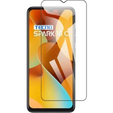 Tecno Spark 10C Kırılmaz Cam Şeffaf 0.3mm Kılıf Dostu Temperli Ekran Koruyucu