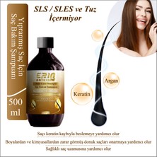 Erin Natural Yıpranmış Saç Için Bakım Şampuanı - Sülfatsız & Tuzsuz 500 Ml