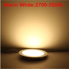 Luster 16W Yuvarlak LED Panel Spot 3500K