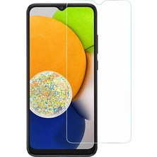 Samsung Galaxy A03 Kırılmaz Cam Şeffaf 0.3mm Kılıf Dostu Temperli Ekran Koruyucu