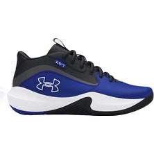 Under Armour Siyah - Mavi Erkek Basketbol Ayakkabısı 3028513-401-UA Gs Lockdown 7