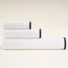 %100 Pamuk Havlu 100x150 cm Lacivert - Liana Serisi