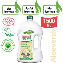 Mom's Green Aloeveralı Organik Elde Bulaşık Temizleyici 1500 ml