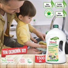 Mom's Green Aloeveralı Organik Elde Bulaşık Temizleyici 1500 ml