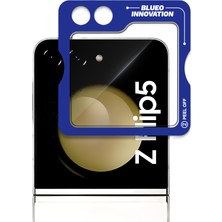 BLUEO Samsung Flip 5 Singel Pack-2.5D Silk HD Cam Ekran Koruyucu