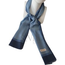 Aker Pierre Cardin Ipek Fular Mavi 323