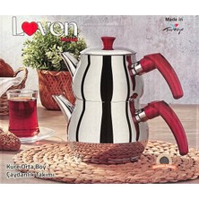 Loven Küre Orta Boy Çaydanlık Takımı