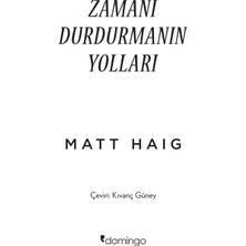 Zamanı Durdurmanın Yolları - Matt Haig