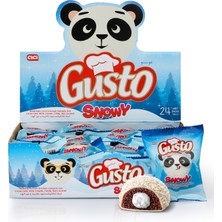 Cici Gusto Snowy Cake Hindistan Cevizli 40 Gr. 24 Adet (1 Kutu)