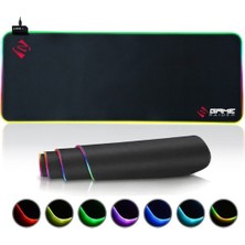 Gameraider Gen Xl Rgb Kaydırmaz Kauçuk Taban 80×30CM Mikrofiber Mouse Pad