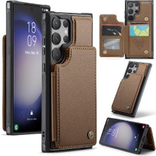 GX Boutique Samsung Galaxy S23 Ultra Pu Deri Kart Tutucu Için Caseme Cüzdan Kılıf (Yurt Dışından)