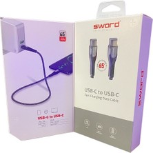 Sword Kablo SW-LC101 Usb-C-To Usb-C Gri