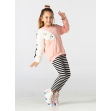 Unicorn Kollu Yumoş Sweat-Tayt Takım