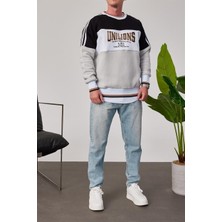 Nomarc Unilions Siyah Gri Sweatshirt