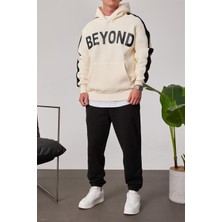 Nomarc Beyond Krem Kapüşonlu Sweatshirt