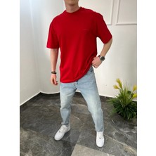 Nomarc Basic Pamuklu Kırmızı Tshirt