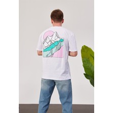 Nomarc Buz Dağı Beyaz Tshirt