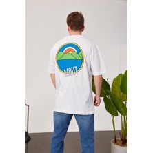 Nomarc Arka Mout Beyaz Tshirt