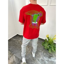 Nomarc Smule Kırmızı Tshirt