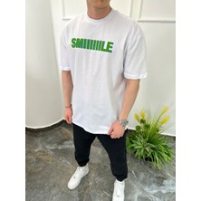 Nomarc Smule Beyaz Tshirt