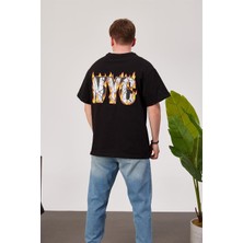 Nomarc Nyc Flame Siyah Tshirt