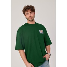 Nomarc Brand Worldwide Baskılı Yeşil Tshirt