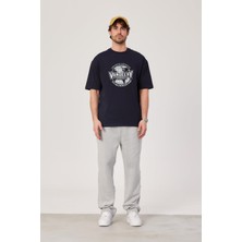 Nomarc Vandelay Baskılı Lacivert Tshirt